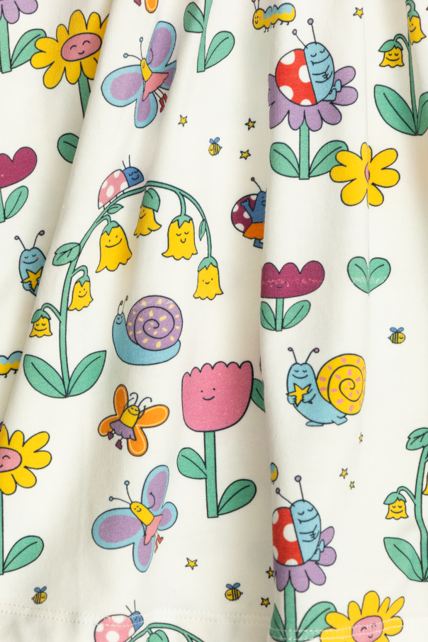 Stella McCartney Kids Vestido con patrones decorativos
