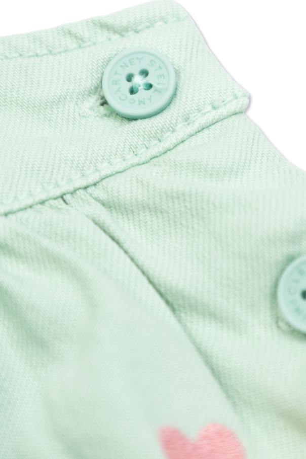 Stella McCartney Kids Dress with embroidered pattern