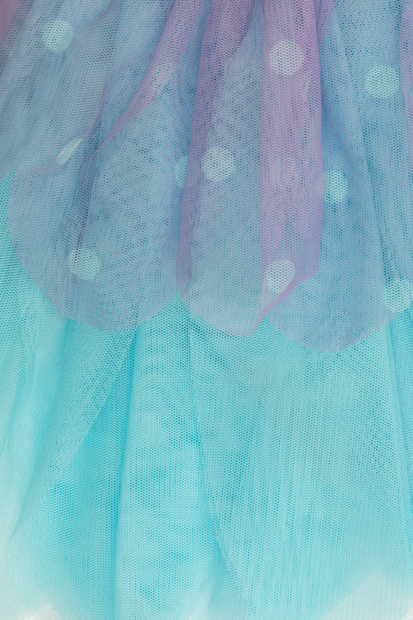 Stella McCartney Kids Kleid mit Tülleinsätzen