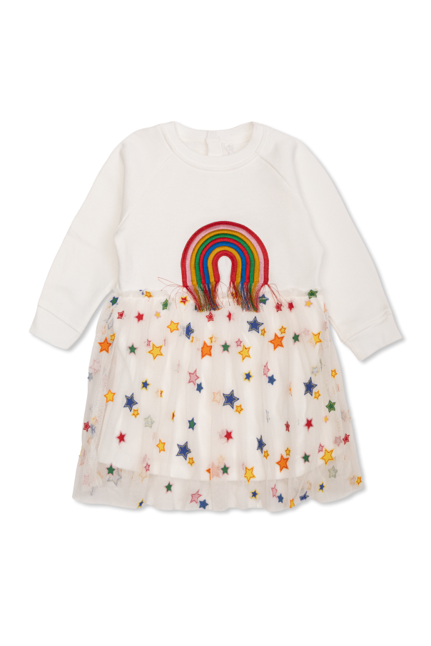 Dress with a tulle skirt od Stella McCartney Kids