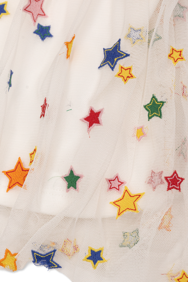 Stella McCartney Kids Dress with a tulle skirt