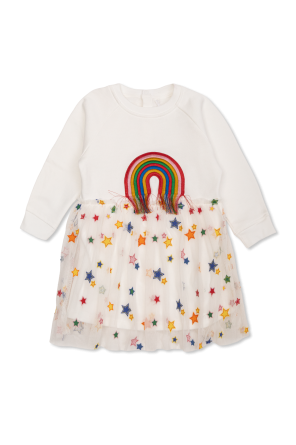 Vestido con falda de tul