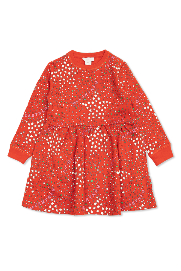 Cotton dress with colorful print od Stella McCartney Kids