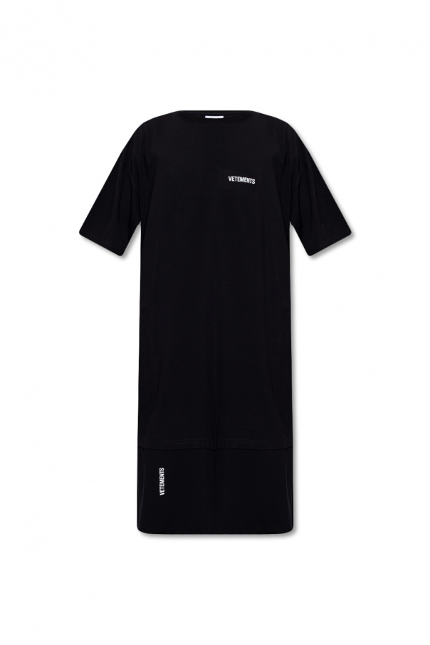 VETEMENTS Long T-shirt with logo