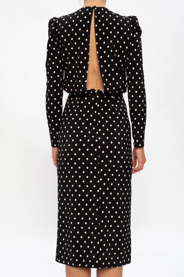 valentino polka dot dress