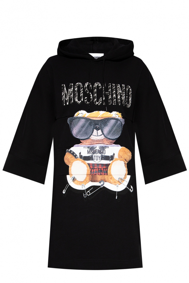 Moschino Printed sweatshirt dress