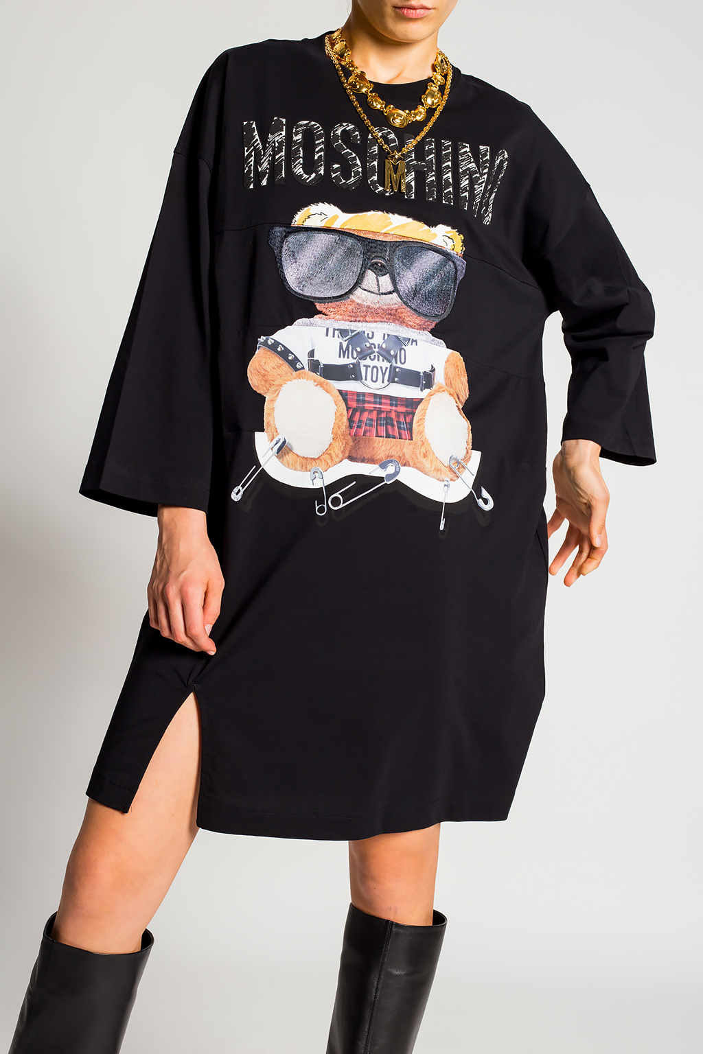 Moschino Colour sweatshirt dress