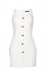 Balmain Sleeveless tweed dress