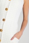Balmain Sleeveless tweed dress