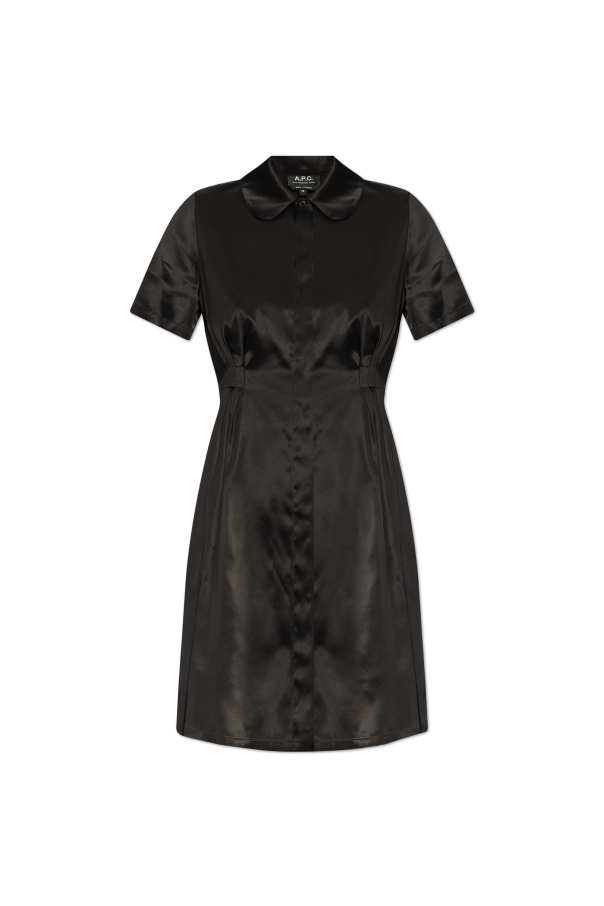 A.P.C. Vestido de satén
