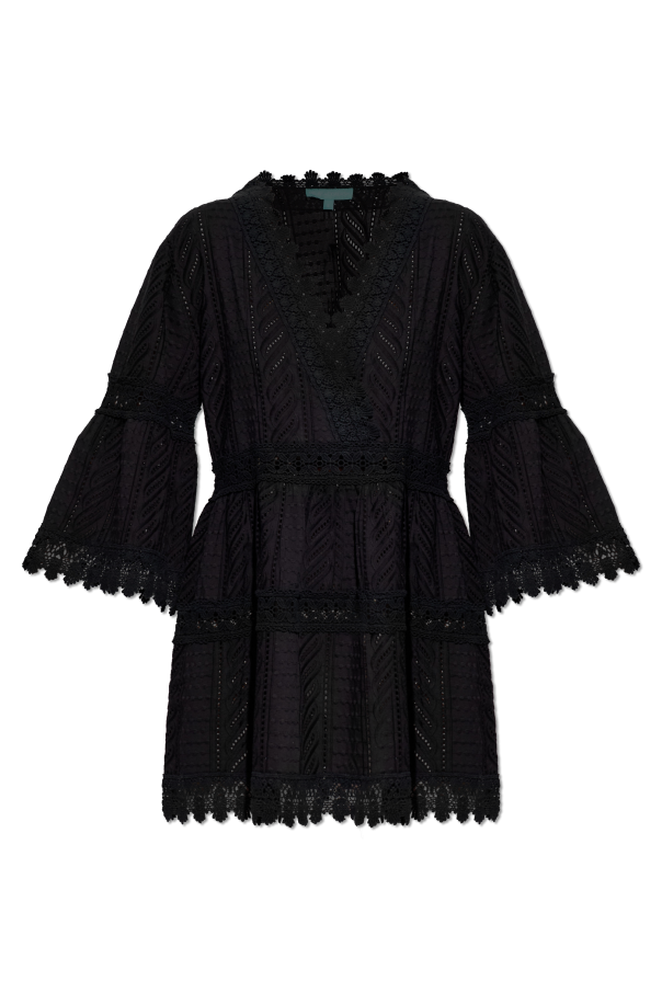 Cotton dress with flared sleeves od Melissa Odabash