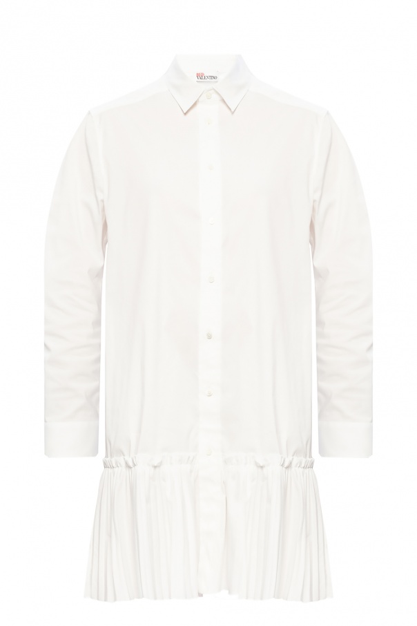 red valentino shirt dress