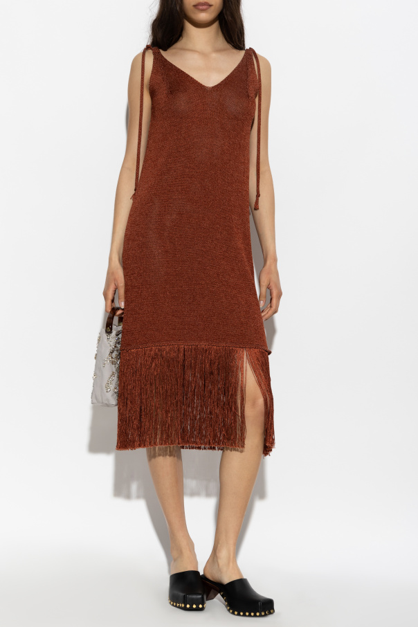 Akep Dress with fringes