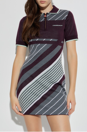 Casablanca Wool dress with logo