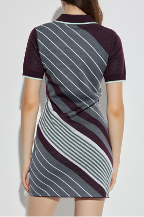 Casablanca Wool dress with logo