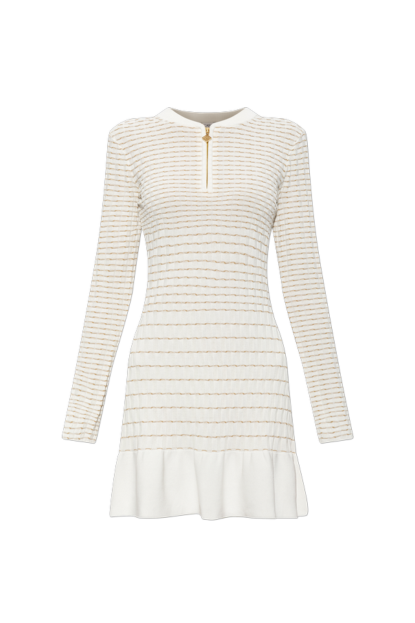 Striped Pattern Dress od Casablanca