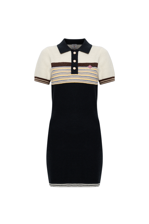 Dress with logo patch od Casablanca