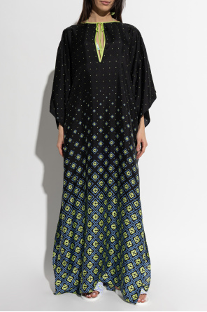 Casablanca Silk dress with monogram