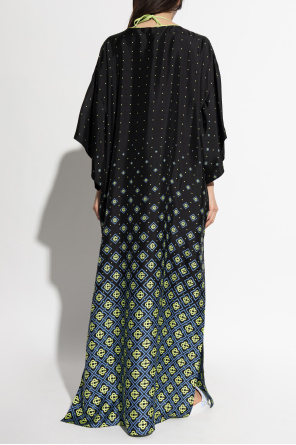 Casablanca Silk dress with monogram