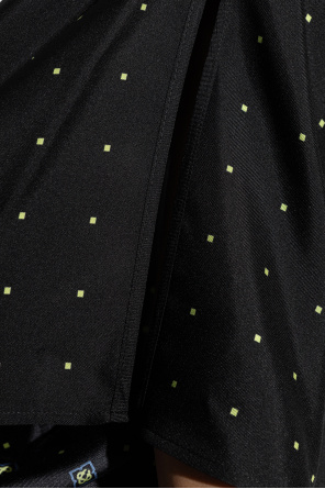 Casablanca Silk dress with monogram