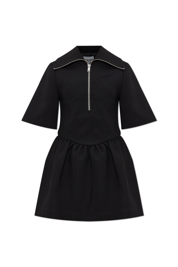 Dress with collar od Ganni