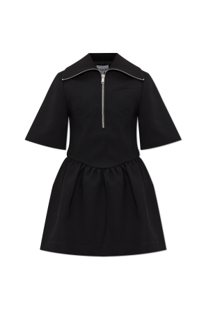 Dress with collar