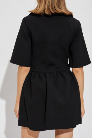 Ganni Vestido con cuello