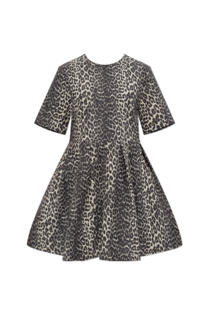 Dress with floral pattern