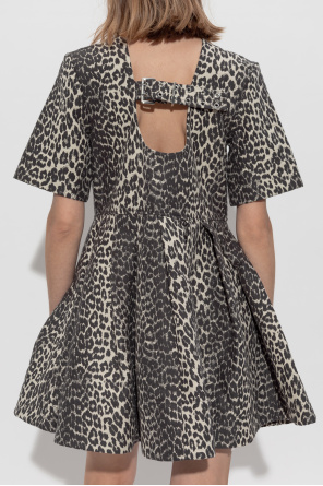Ganni Kleid mit Blumenmuster