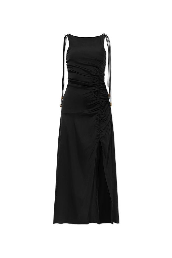 Ganni Satin slip dress