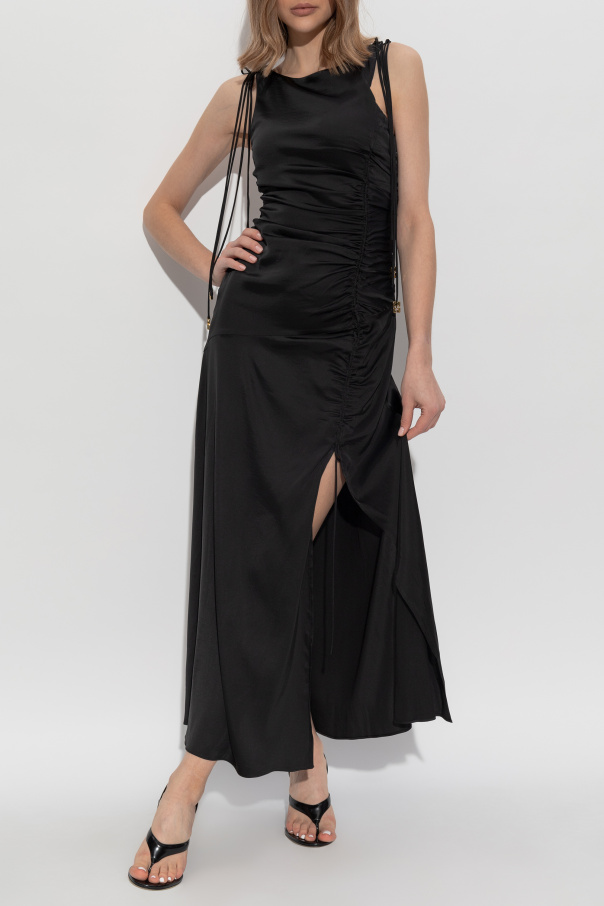 Ganni Satin slip dress