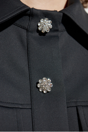 Ganni Vestido con bolsillos