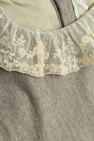 Bonpoint GREY Dress with lace trim