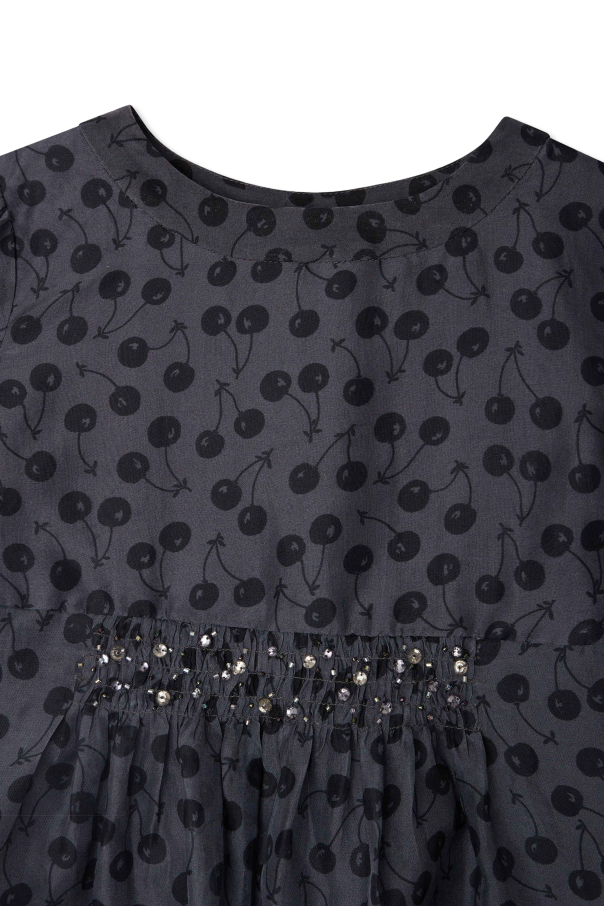 Bonpoint  Dress with shimmering appliqués