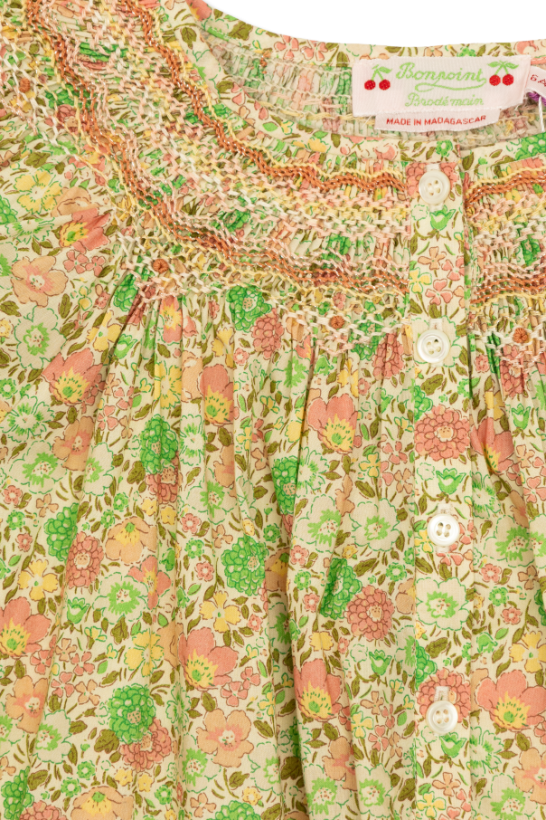 Bonpoint  Dress with floral motif