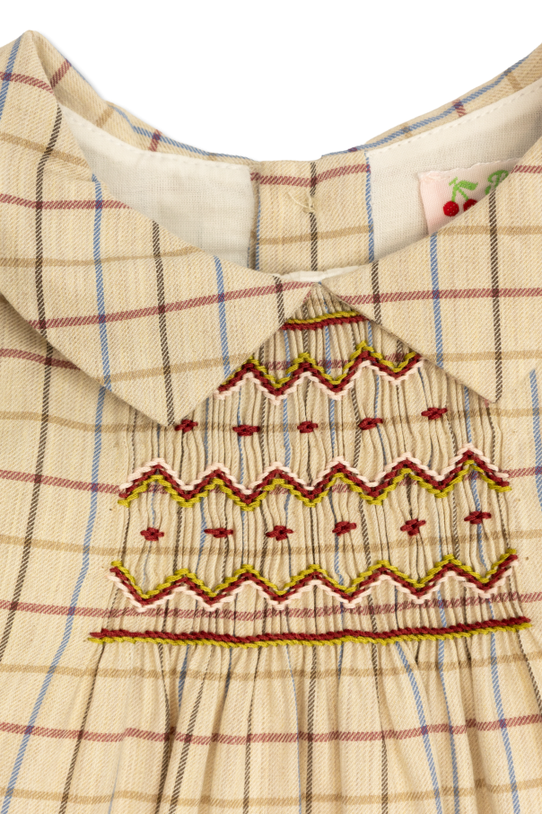 Bonpoint  Dress with check pattern