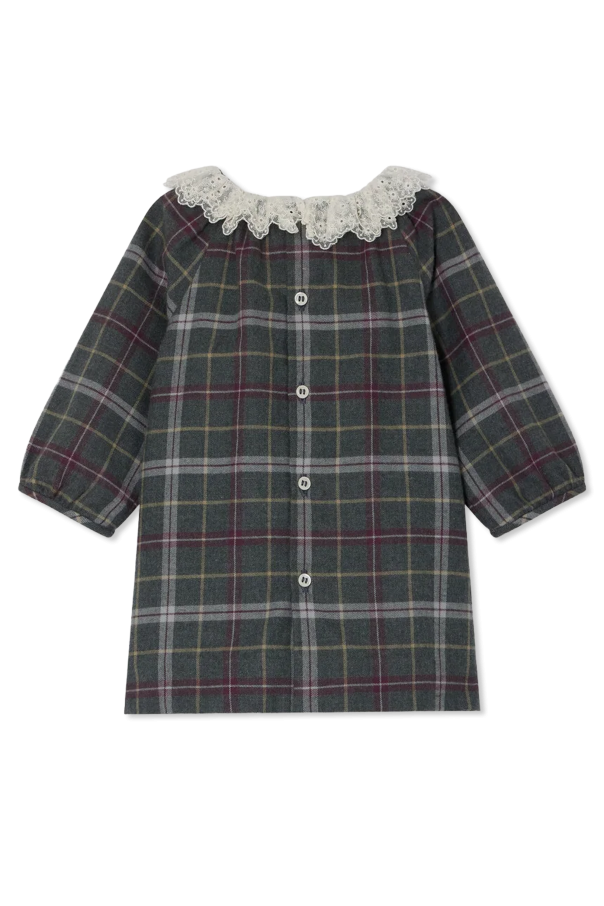 Bonpoint  Dress with lace collar