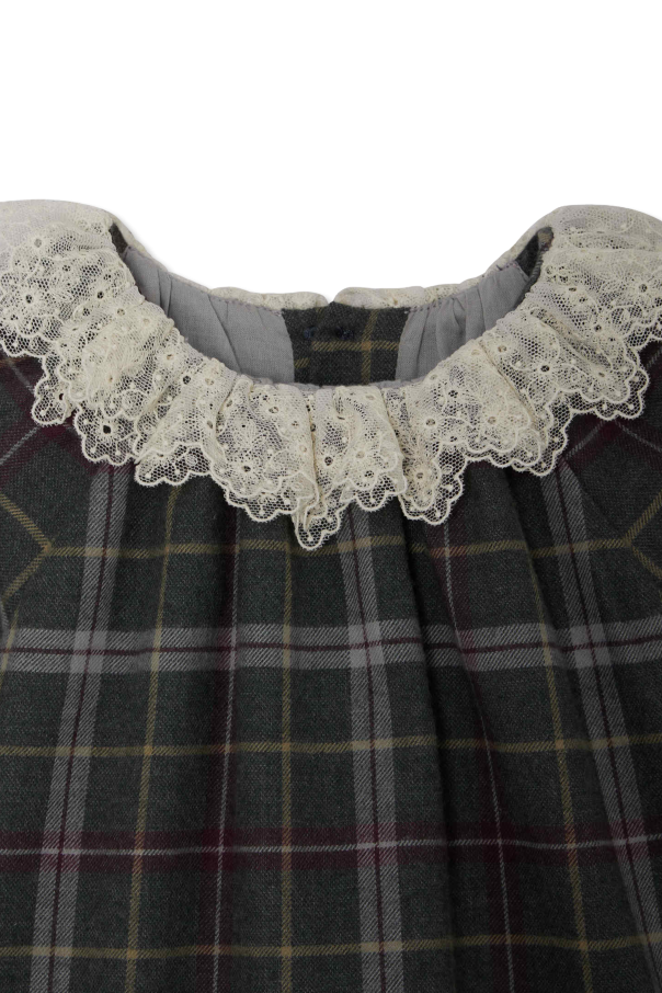 Bonpoint  Dress with lace collar