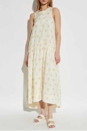 Ganni Sukienka z motywem kwiatowym