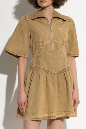 Ganni Dress with a collar