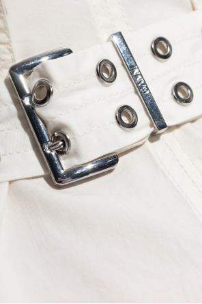 Ganni Vestido con cinturón