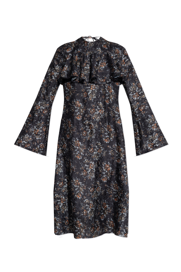 Dress with floral motif od Ganni