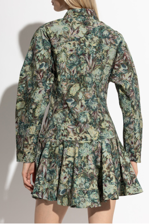 Ganni Vestido estampado