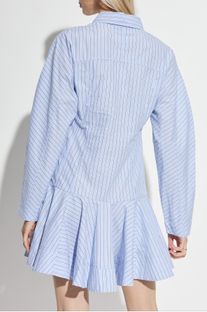 Ganni Dress with stripe pattern