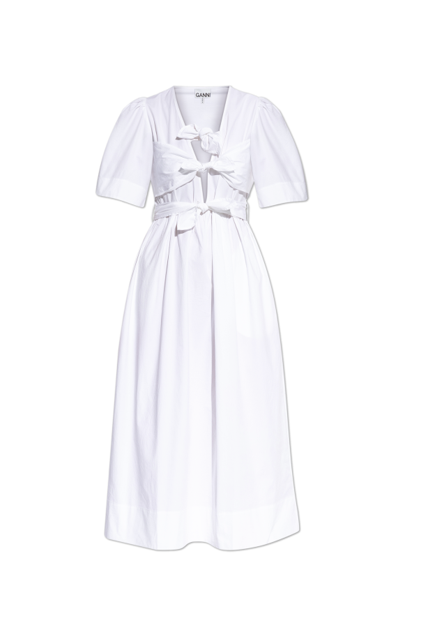 Ganni Dress with decorative ties