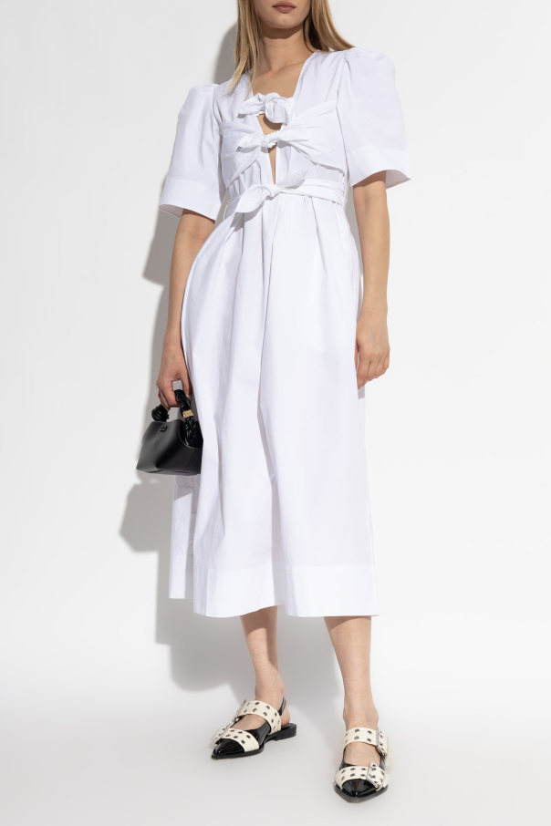 Ganni Dress with decorative ties