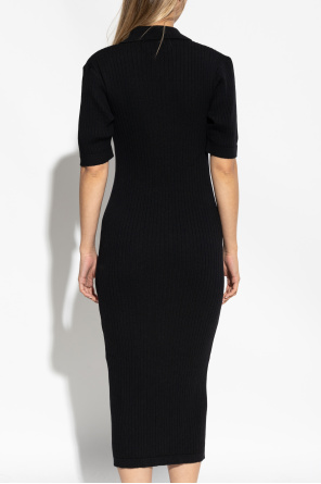 Officine Generale Dress with polo collar