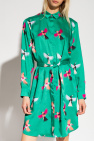 PS Paul Smith angelo vintage cult 1990s floral embroidery taffeta dress item