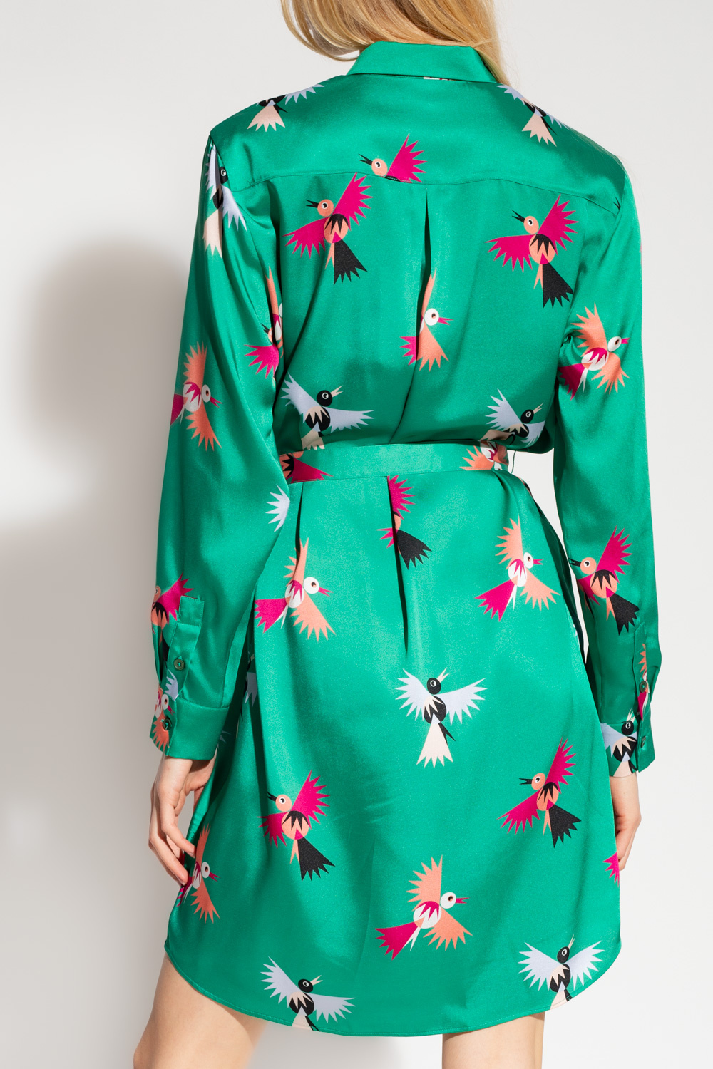 PS Paul Smith Satin dress with collar