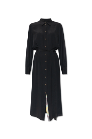 Dress with collar od moschino smiley logo print hoodie item